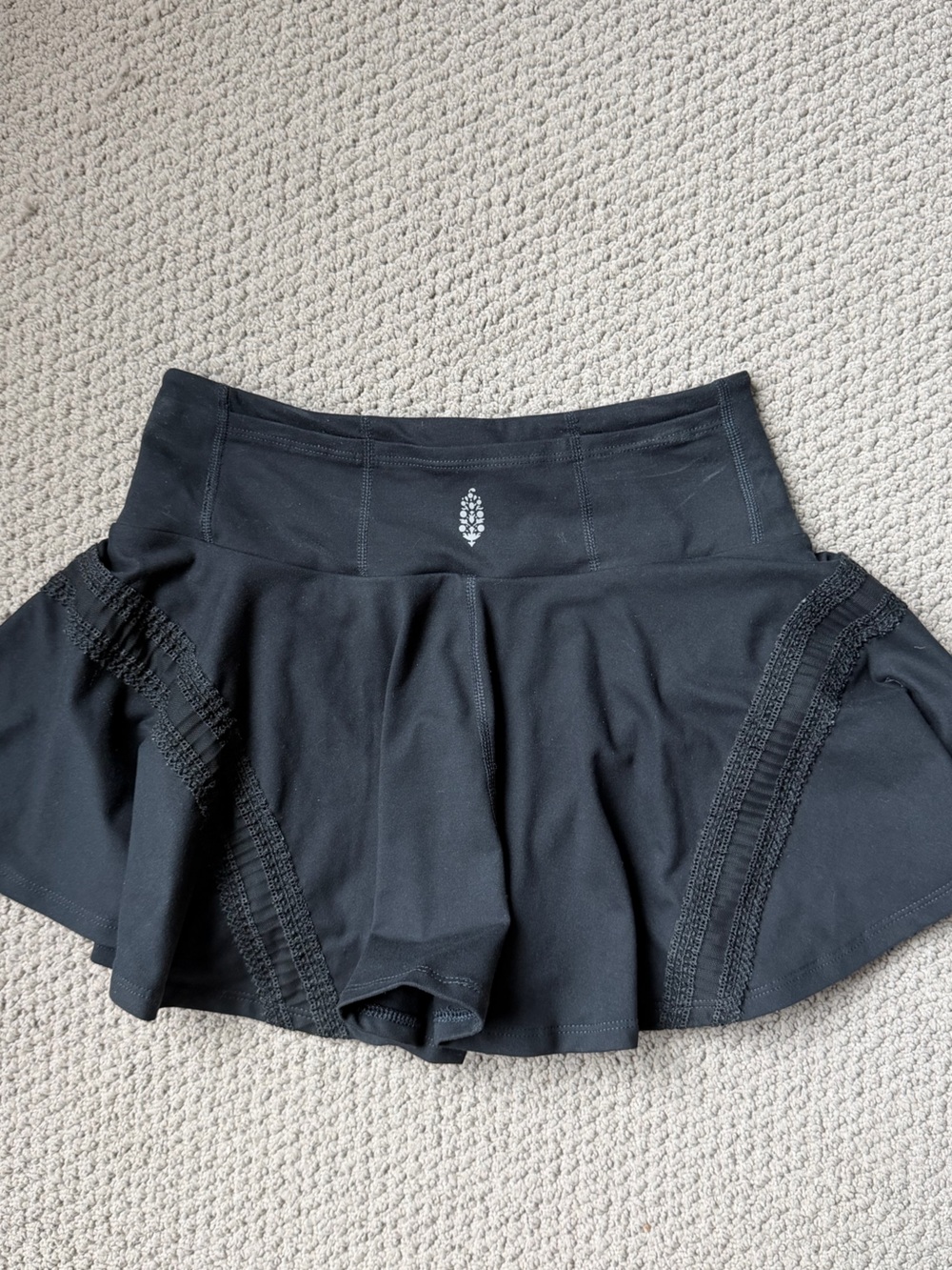 FP Movement by Free People Black Layered Athletic Skort - Picture 2 of 6